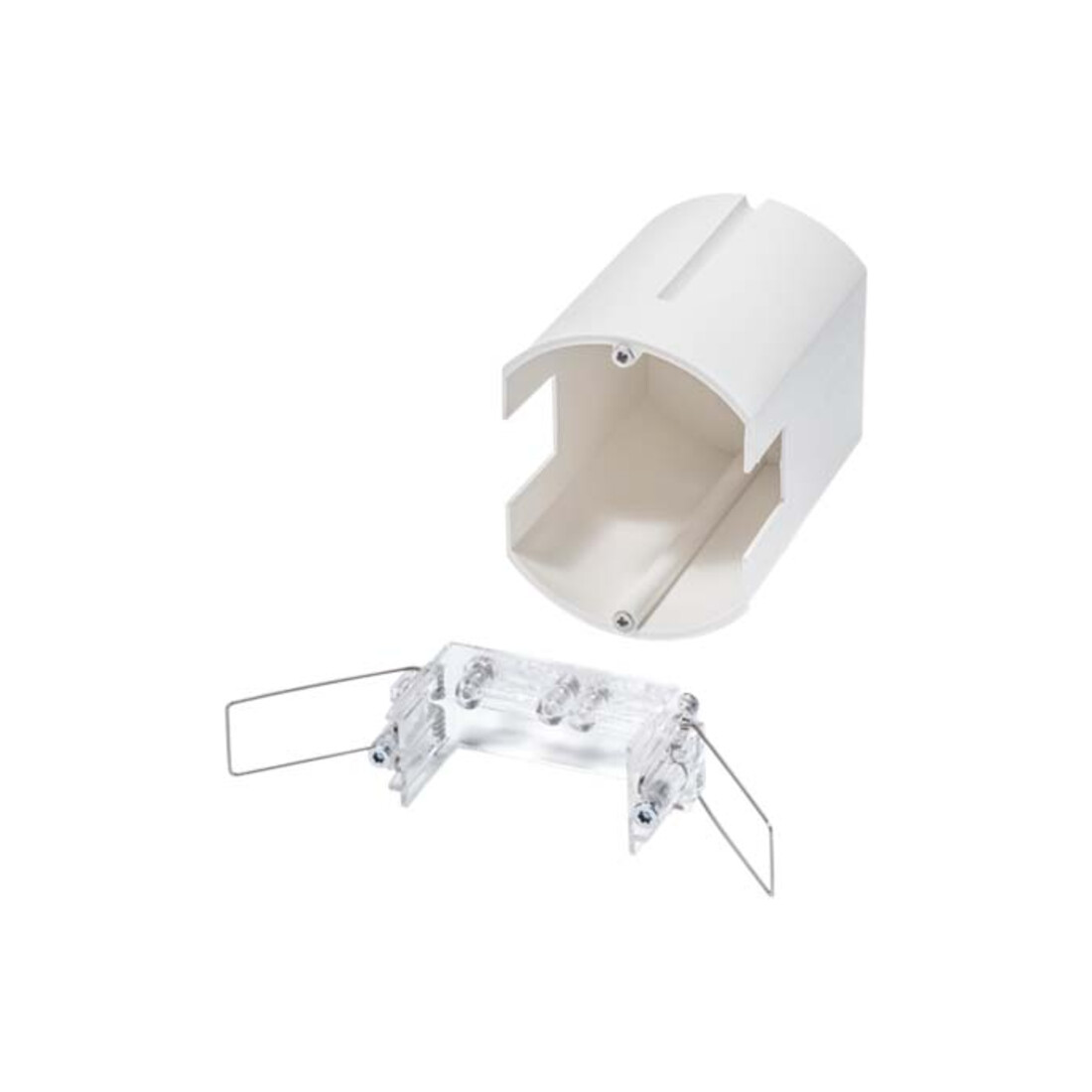 ESYLUX Set d'encastrement plafond blanc FLATMOUNT.SETIP20FM