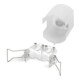 ESYLUX Set d'encastrement plafond-C ws COMPACT#EP10425929