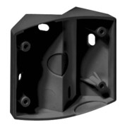 ESYLUX Socle d’angle noir pour détecteur de mouvement de la série MD EDGE MOUNTING BK-1