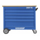 Etabli à roulettes Gedore 5 tiroirs 4x type 2, H = 101,5 mm 1x type 4, H = 208 mm-1