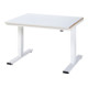 Établi adlatus RAU 300 réglable en hauteur électriquement Plan de travail avec revêtement en tôle d'acier 1250 mm x 1000 mm-1