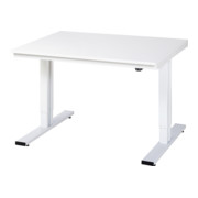 Établi adlatus RAU 300 réglable en hauteur électriquement Plan de travail en mélaminé 1250 mm x 1000 mm