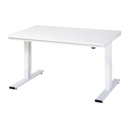 Établi adlatus RAU 300 réglable en hauteur électriquement Plan de travail en mélaminé 1500 mm x 1000 mm