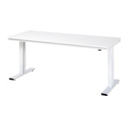 Établi adlatus RAU 300 réglable en hauteur électriquement Plan de travail en mélaminé 2000 mm x 800 mm