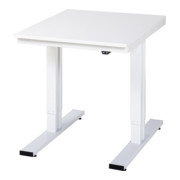 Établi adlatus RAU 300 réglable en hauteur électriquement Plan de travail en mélaminé 750 mm x 1000 mm