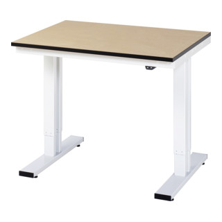 RAU établi adlatus 300 réglable en hauteur électriquement Plan de travail MDF