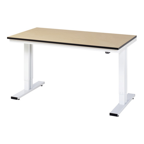 Établi adlatus RAU 300 réglable en hauteur électriquement Plan de travail MDF 1500 mm x 800 mm