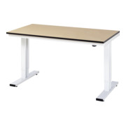Établi adlatus RAU 300 réglable en hauteur électriquement Plan de travail MDF 1500 mm x 800 mm