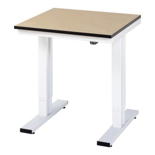 RAU Table de travail adlatus 300 réglable en hauteur électrique plateau MDF