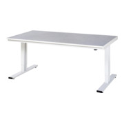 Établi adlatus RAU 300 réglable en hauteur électriquement Plateau linoléum/universel 2000 mm x 1000 mm