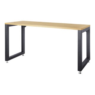 Établi de centrale électrique avec 2 étriers 1600 x 600 mm