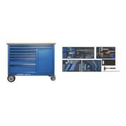 Etabli GEDORE avec assortiment de base 198 pces, 1504 XL-S-198 AGRAR-1