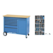 Établi Gedore avec un assortiment d'outils de 308 pièces-1