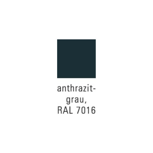Établi gris clair iqs RAL7035/gris anthracite, RAL7016 2000 x 859 x 750 mm (l x H x P), en hêtre Multiplex