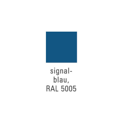 Établi l.1200xP540xH859mm hêtre Multiplex gris clair, RAL 7035 bleu séc., RAL 50