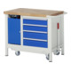 Etabli mobile brut Modèle 8470 LxPxH 1250x700x880mm-5
