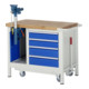 Etabli mobile brut Modèle 8569 LxPxH 2000x700x880mm-5
