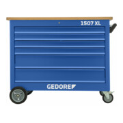 Établi mobile extra-large Gedore avec assortiment de 308 outils-1
