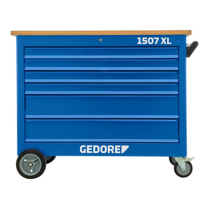 Établi mobile extra-large Gedore avec assortiment de 308 outils