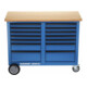 Etabli mobile Gedore, 1,25 m de large, avec 14 tiroirs