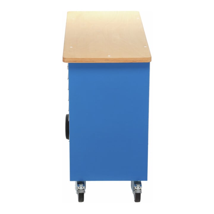 Etabli mobile Gedore, 1,25 m de large, avec 14 tiroirs
