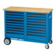Etabli mobile Gedore, 1,25 m de large, avec 18 tiroirs