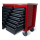 Établi mobile STIER XXL, double avec 14 tiroirs, vide-5