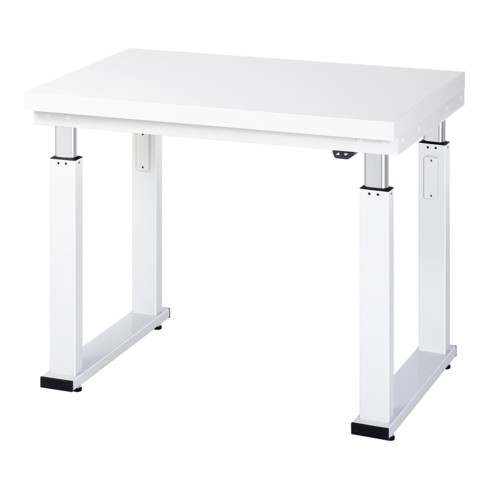 RAU établi adlatus 600 réglable en hauteur électriquement plan de travail avec revêtement stratifié dur