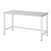 Établi Rau avec plateau à revêtement en tôle d'acier LxPxH 1500x800x825 mm