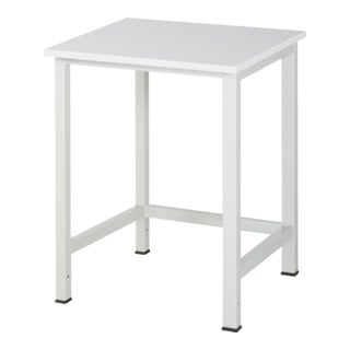 Rau Table de travail modèle 900 avec plateau mélaminé H×I 825×800 mm