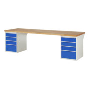 Etabli Rau modèle 7510, L 3000 x P 900 x H 840mm-2