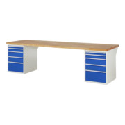Etabli Rau modèle 7511, L 3000 x P 900 x H 840mm-4