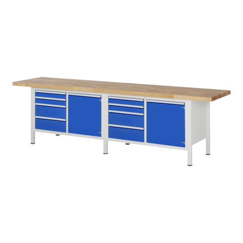 Etabli Rau modèle 8470, L 3000 x P 900 x H 840mm