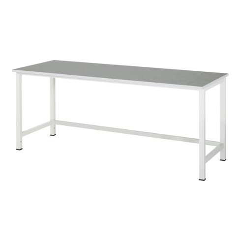 Établi Rau plateau linoléum/universel LxPxH 2000x800x825 mm