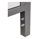 Etabli réglable en hauteur STIER Premium avec 3 tiroirs, lxPxH 1 500x700x840-1 040 mm, anthracite métallisé / RAL 5010-2