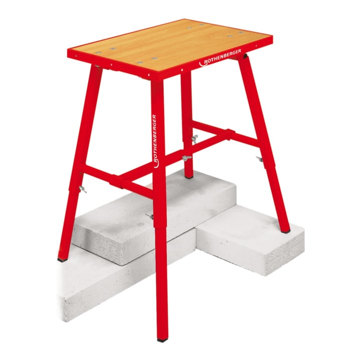 Établi télescopique hêtre l.700xP.450mm H. réglable douille multiplex 30mm 30 mm