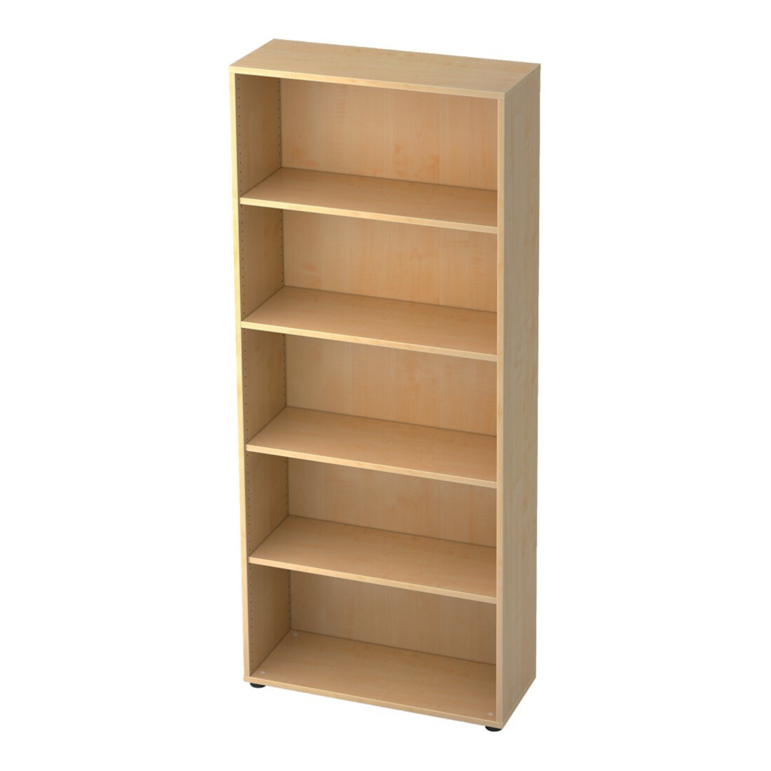 Étagère 5 niveaux H 800 mm Noyer