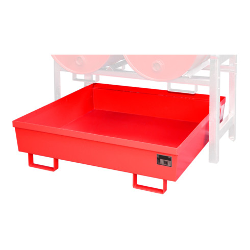 Étagère à barils Bauer Südlohn FRA-2, laquée, gris souris