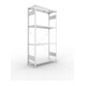 Étagère à emboîter H2000xl1000xP400mm étagère de base galvanisée 2 cadre, 4 tabl