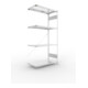 Étagère à emboîter H2000xl1000xP500mm étagère d'extension galvanisée 1 cadre, 4