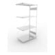 Étagère à emboîter H2000xl1000xP600mm étagère d'extension galvanisée 1 cadre, 4