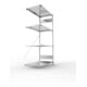 Étagère à emboîter H2000xl1000xP600mm étagère d'extension galvanisée 1 cadre, 4