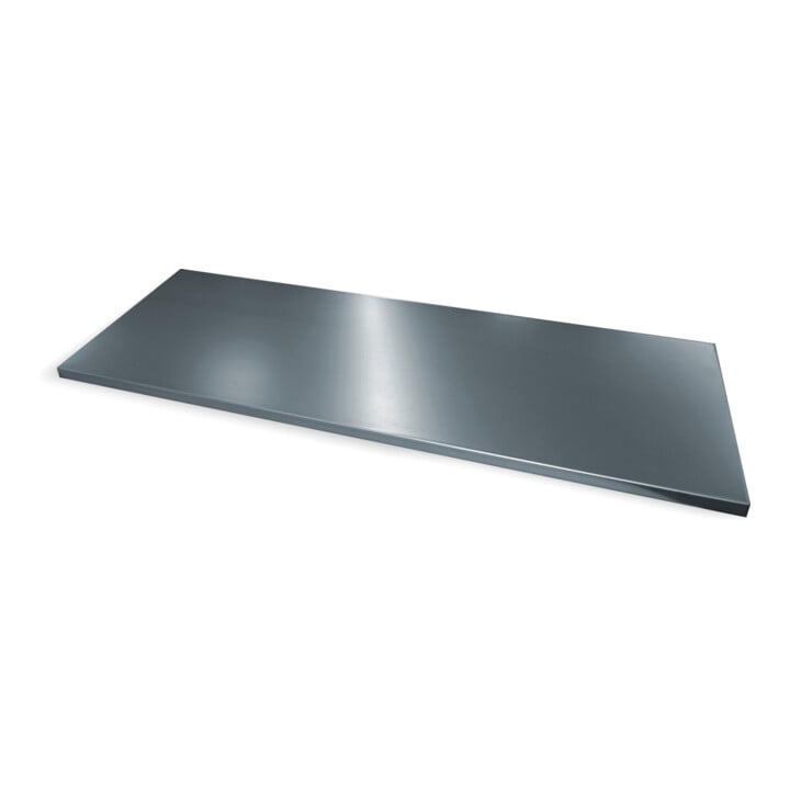 Etagère C+P galvanisée pour armoire robuste avec portes battantes B1200xD500mm