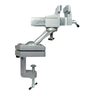 Feinmechanikerschraubstock Backen-B.80mm Spann-W.110mm Klemmbügel