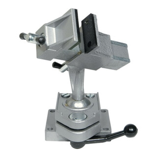 Feinmechanikerschraubstock Backen-B.80mm Spann-W.110mm Platte