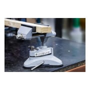 Étau de table pivotable BGS Do it yourself, mâchoires de 70 mm avec pied à ventouse-4