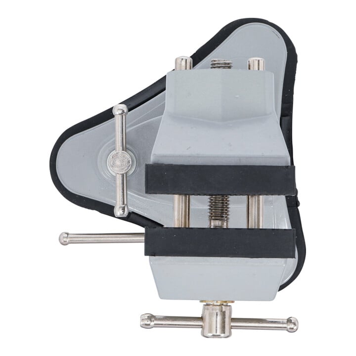 Étau de table pivotable BGS Do it yourself, mâchoires de 70 mm avec pied à ventouse