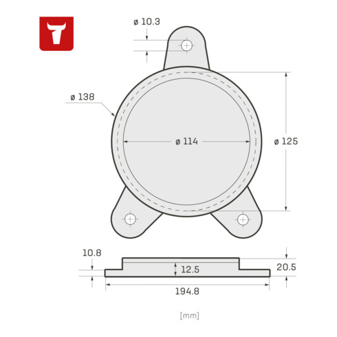 Etau parallèle STIER taille 100, Modèle standard