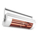 Etherma IR-Heizstrahler Solamagic o.Schalter,weiß SM-2000-W-1