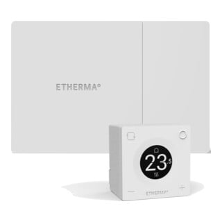 ETHERMA Set Funkempfänger ET-SMARTSET-TH-W schwarz weiß